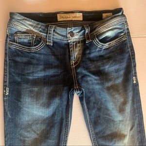 BKE Addison bootcut 28L slightly distressed